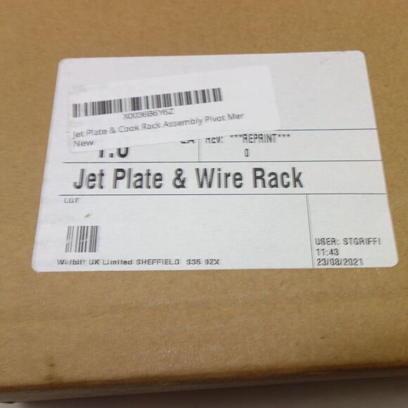 NEW Merrychef PSB179 Jet Plate / Wire Rack Assembly Genuine OEM - Picture 3 of 7